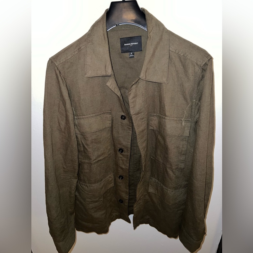 Banana Republic Olive Green Safari Jacket